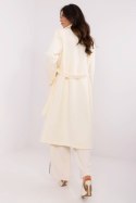 Płaszcz Damski Model MO-PL-1804.00 Ecru - Italy Moda Italy Moda Płaszcz Damski Model MO-PL-1804.00 Ecru - Italy Moda Italy Moda