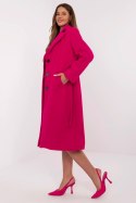 Płaszcz Damski Model MO-PL-1804.00 Fuksja - Italy Moda Italy Moda Płaszcz Damski Model MO-PL-1804.00 Fuksja - Italy Moda Italy Moda