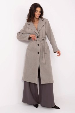 Płaszcz Damski Model MO-PL-1804.00 Grey/Beige - Italy Moda Italy Moda