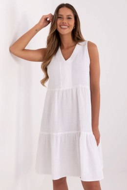 Sukienka Model D70032M30386A4 White - Sublevel Sublevel