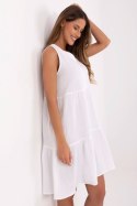 Sukienka Model D70032M30386A4 White - Sublevel Sublevel Sukienka Model D70032M30386A4 White - Sublevel Sublevel
