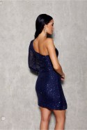 Sukienka Model Daphne GRA SUK0432 Navy - Roco Fashion Roco Fashion Sukienka Model Daphne GRA SUK0432 Navy - Roco Fashion Roco Fashion