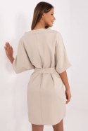 Sukienka Model MO-SK-A2357.73 Beige - Italy Moda Italy Moda Sukienka Model MO-SK-A2357.73 Beige - Italy Moda Italy Moda