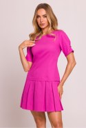 Sukienka Model MOE842 Pink - Moe Moe Sukienka Model MOE842 Pink - Moe Moe