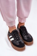 Buty Sportowe Model Elaraven 24SP26-9080 Black - Step in style Step in style Buty Sportowe Model Elaraven 24SP26-9080 Black - Step in style Step in style