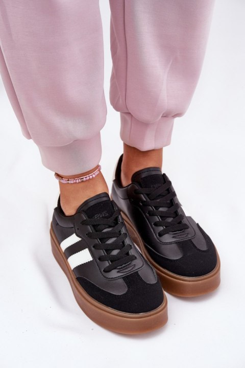 Buty Sportowe Model Elaraven 24SP26-9080 Black - Step in style Step in style Buty Sportowe Model Elaraven 24SP26-9080 Black - Step in style Step in style