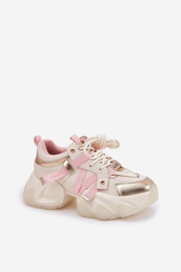 Buty Sportowe Model Goe RR2N4031 Beige - Step in style Step in style