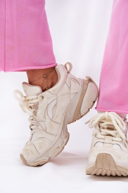 Buty Sportowe Model Goe RR2N4037 Beige - Step in style Step in style