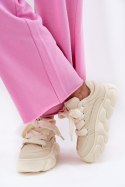 Buty Sportowe Model Goe RR2N4043 Beige - Step in style Step in style Buty Sportowe Model Goe RR2N4043 Beige - Step in style Step in style