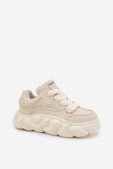 Buty Sportowe Model Goe RR2N4043 Beige - Step in style Step in style Buty Sportowe Model Goe RR2N4043 Beige - Step in style Step in style