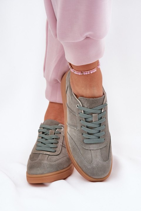 Buty Sportowe Model Paliana 25SP18-8430 Green - Step in style Step in style Buty Sportowe Model Paliana 25SP18-8430 Green - Step in style Step in style