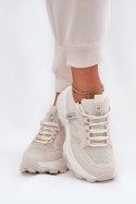 Buty Sportowe Model Prononice 25SP36-8511 Beige - Step in style Step in style Buty Sportowe Model Prononice 25SP36-8511 Beige - Step in style Step in style