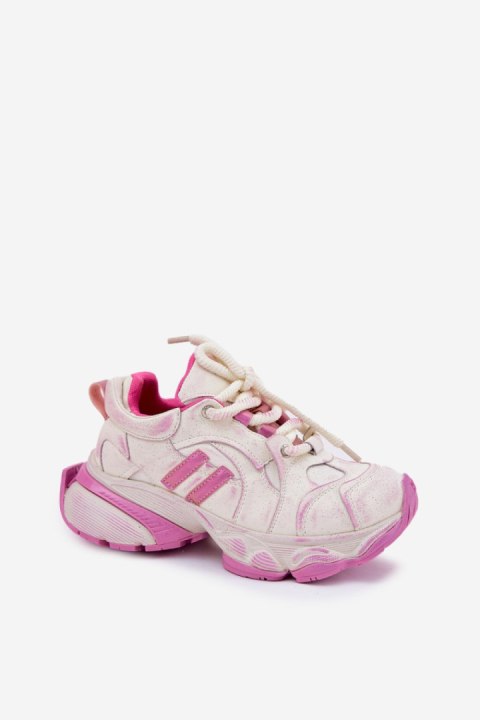 Buty Sportowe Model Goe RR2N4038 Pink - Step in style Step in style Buty Sportowe Model Goe RR2N4038 Pink - Step in style Step in style