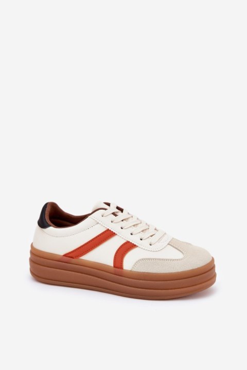Buty Sportowe Model Tolianna 25SP26-9087 Beige - Step in style Step in style Buty Sportowe Model Tolianna 25SP26-9087 Beige - Step in style Step in style