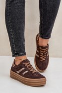 Buty Sportowe Model Zazoo N1176 Panterka Czekolada - Step in style Step in style Buty Sportowe Model Zazoo N1176 Panterka Czekolada - Step in style Step in style