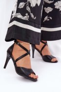 Sandały Model Loressa SK431 Black - Step in style Step in style Sandały Model Loressa SK431 Black - Step in style Step in style