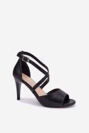 Sandały Model Loressa SK431 Black - Step in style Step in style Sandały Model Loressa SK431 Black - Step in style Step in style