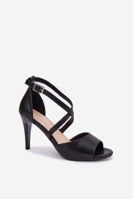 Sandały Model Loressa SK431 Black - Step in style Step in style