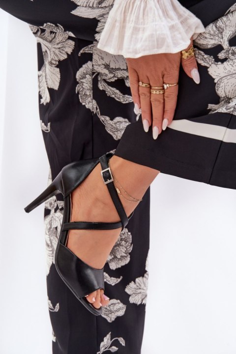 Sandały Model Loressa SK431 Black - Step in style Step in style Sandały Model Loressa SK431 Black - Step in style Step in style