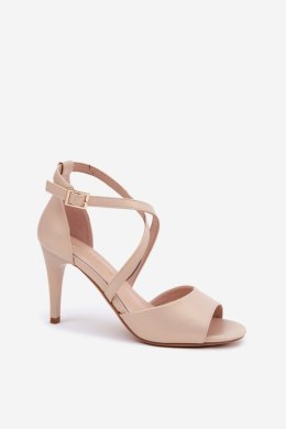 Sandały Model Loressa SK431 Gold - Step in style Step in style