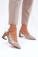Sandały Model Vinceza 66733 Gold/Silver - Step in style Step in style Sandały Model Vinceza 66733 Gold/Silver - Step in style Step in style