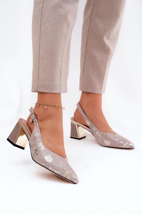 Sandały Model Vinceza 66733 Gold/Silver - Step in style Step in style Sandały Model Vinceza 66733 Gold/Silver - Step in style Step in style