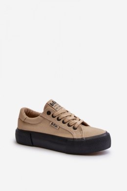 Trampki Model Lee Cooper LCW-24-31-2721 Beige - Step in style Step in style