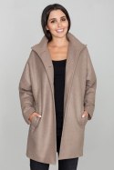 Płaszcz Damski Model M589 Mocca - Figl Figl