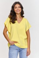 Kamizelka Model S157 Yellow - Makadamia Makadamia