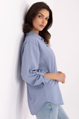 Koszula Damska Model MO-KS-1803.89 Dark Blue - Italy Moda Italy Moda