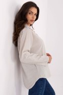 Koszula Damska Model MO-KS-1803.89 White/Beige - Italy Moda Italy Moda Koszula Damska Model MO-KS-1803.89 White/Beige - Italy Moda Italy Moda