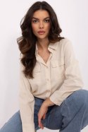 Koszula Damska Model NM-KS-JK62612.82 Beige - NM NM