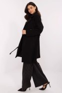 Płaszcz Damski Model MO-PL-5209.87 Black - Italy Moda Italy Moda Płaszcz Damski Model MO-PL-5209.87 Black - Italy Moda Italy Moda
