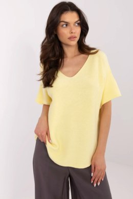 Sweter Damski Model MO-SW-0702.36 Light Yellow - Italy Moda Italy Moda