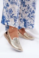 Baleriny Model Artiker 56C2694 Gold - Step in style Step in style Baleriny Model Artiker 56C2694 Gold - Step in style Step in style