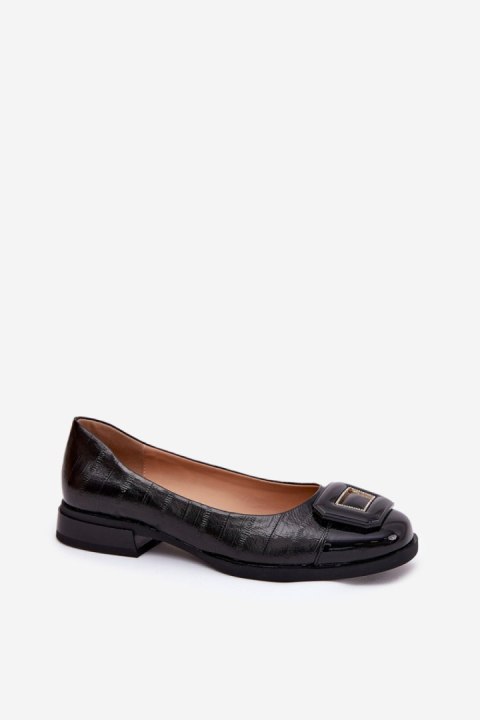 Baleriny Model DA MK51-059 Black - Step in style Step in style Baleriny Model DA MK51-059 Black - Step in style Step in style