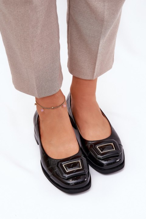 Baleriny Model DA MK51-059 Black - Step in style Step in style Baleriny Model DA MK51-059 Black - Step in style Step in style