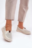 Baleriny Model Vinceza 95336 Beige - Step in style Step in style Baleriny Model Vinceza 95336 Beige - Step in style Step in style