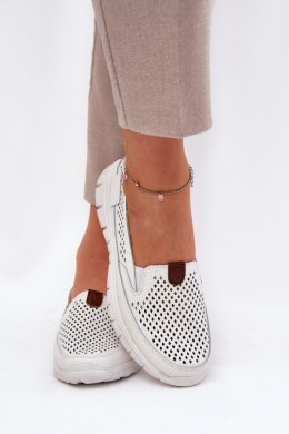 Baleriny Model Vinceza 95336 White - Step in style Step in style