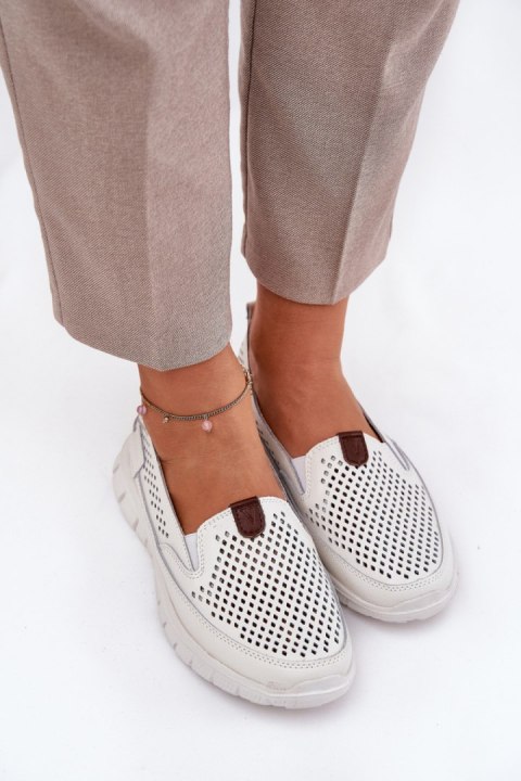 Baleriny Model Vinceza 95336 White - Step in style Step in style Baleriny Model Vinceza 95336 White - Step in style Step in style