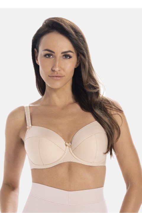 Biustonosz push up Biustonosz Usztywniany Model Rimma 3032 Beige - Teyli Teyli