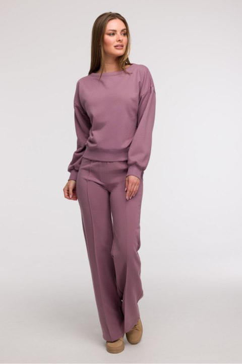 Bluza Damska Model B293 Wrzos - BeWear BeWear Bluza Damska Model B293 Wrzos - BeWear BeWear