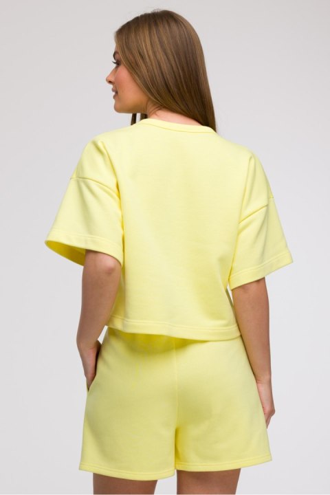 Bluza Damska Model B294 Cytryna - BeWear BeWear Bluza Damska Model B294 Cytryna - BeWear BeWear