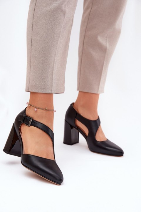 Czółenka Model Vinceza 91133 Black - Step in style Step in style Czółenka Model Vinceza 91133 Black - Step in style Step in style