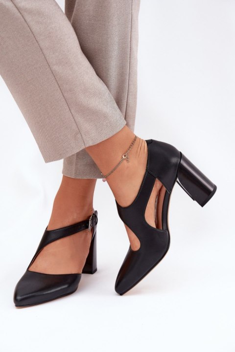 Czółenka Model Vinceza 91133 Black - Step in style Step in style Czółenka Model Vinceza 91133 Black - Step in style Step in style