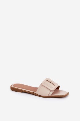 Sandał Klapki Model Bamma RH18 Beige - Step in style Step in style
