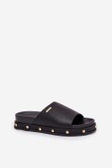 Sandał Klapki Model Big Star RR274214 Black - Step in style Step in style Sandał Klapki Model Big Star RR274214 Black - Step in style Step in style