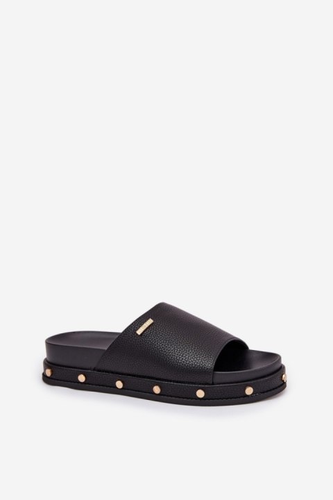 Sandał Klapki Model Big Star RR274214 Black - Step in style Step in style Sandał Klapki Model Big Star RR274214 Black - Step in style Step in style