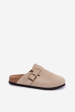 Sandał Klapki Model Big Star RR274A385 Beige - Step in style Step in style