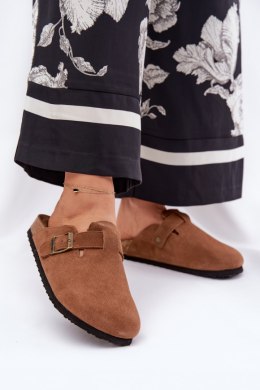 Sandał Klapki Model Big Star RR274A387 Brown - Step in style Step in style